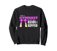 Amoureux de Gymnastique, I'm a Gymnast Even My Hands are teared Sweatshirt