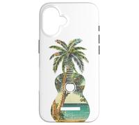 Amoureux de la Guitare - Vacances à la Plage Coque pour iPhone 16