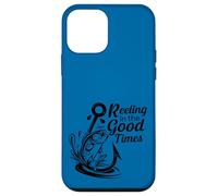 Amoureux de la pêche à l'achigan vintage Reeling In The Good Times Coque pour iPhone 12 mini