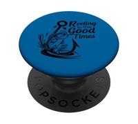 Amoureux de la pêche à l'achigan vintage Reeling In The Good Times PopSockets PopGrip Adhésif