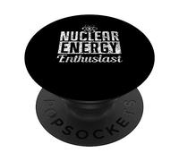 Amoureux de l'énergie nucléaire Amoureux Atomique PopSockets PopGrip Adhésif