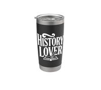 Amoureux de l'histoire Gobelet isotherme en acier inoxydable double paroi