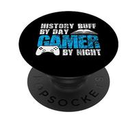 Amoureux de l'histoire Le Jour Joueur Amant de l'histoire PopSockets PopGrip Adhésif