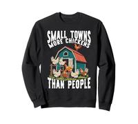 Amoureux de Poulet des Petites Villes Sweatshirt