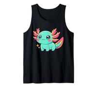 Amoureux des Amphibiens colorés Axolotl aux Couleurs Vives Débardeur