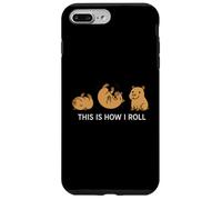 Amoureux des animaux Capybara, c'est comme ça que je fais rouler les garçons et les filles Coque pour iPhone 7 Plus/8 Plus