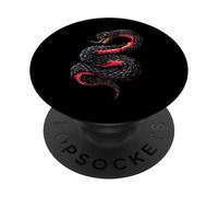 Amoureux des Animaux de Serpent PopSockets PopGrip Adhésif