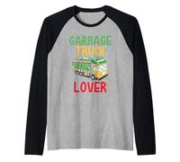Amoureux des Camions À Ordures Camion Poubelle l'homme Manche Raglan