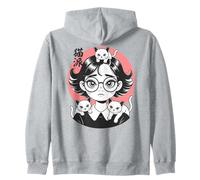 Amoureux des Chat Fille Femme Japon Kawaii Anime Idée Chaton Sweat à Capuche