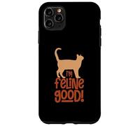 Amoureux des Chats Feeling Good I'm Feline Good Cat Lover Cat Person Coque pour iPhone 11 Pro Max