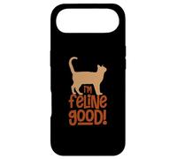 Amoureux des Chats Feeling Good I'm Feline Good Cat Lover Cat Person Coque pour iPhone Air