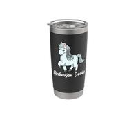 Amoureux des chevaux - Papa andalou Gobelet isotherme en acier inoxydable double paroi