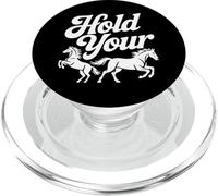 Amoureux des Chevaux Tenir Vos Chevaux PopSockets PopGrip pour MagSafe