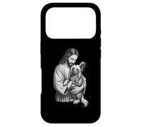 Amoureux des Chiens Chinois à crête et Jésus Coque pour iPhone 17 Pro