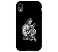Amoureux des Chiens Chinois à crête et Jésus Coque pour iPhone XR