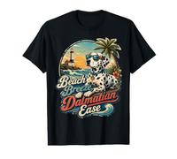 Amoureux des Chiens côtiers de Beach Breeze Dalmatian Ease T-Shirt Graphique avec Valeur