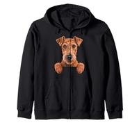 Amoureux des Chiens Daredevil, Irish Terrier Sweat à Capuche