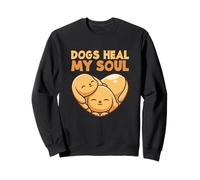 Amoureux des Chiens Fiers propriétaires de Chiens Chiots Mignons guérissent Mon âme. png Sweatshirt