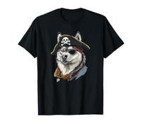 Amoureux des Chiens Pirates hus T-Shirt
