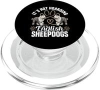 Amoureux des Chiens - Propriétaire de Chien de Berger Anglais PopSockets PopGrip pour MagSafe