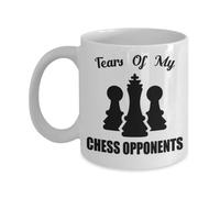 Amoureux Des Échecs - Les Larmes De Mes Adversaires Tasse À Café Pratiques Mug Élégantes Tasses À Thé Pour Cuisine Chocolat Chaud Lait Boissons Chaudes 330Ml