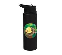 Amoureux des isopodes, Cloporte, Cubaris Rubber Ducky LOVE Stainless Steel Insulated Water Bottle