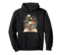 Amoureux des Livres Rat de bibliothèque Jardin d'histoires Beauté Art Sweat à Capuche