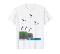 Amoureux des macareux de l'Atlantique Mignon Observation des Oiseaux T-Shirt