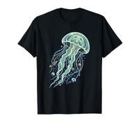Amoureux des méduses de l'espace, Ciel étoilé, Ciel Cosmique, océan Marin T-Shirt
