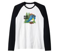 Amoureux des Nerds des Oiseaux Manche Raglan