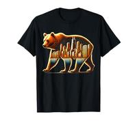 Amoureux des paysages du centre-ville de Chicago, de la rivière et des animaux sauvages T-Shirt