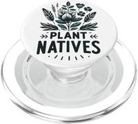 Amoureux des Plantes indigènes maître Jardinier naturaliste Plantes indigènes PopSockets PopGrip pour MagSafe