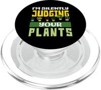 Amoureux des Plantes Juger silencieusement Votre Jardinier de Plantes PopSockets PopGrip pour MagSafe