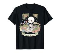 Amoureux des Plantes Squelette Kawaii - Plantes Pas Les Gens T-Shirt