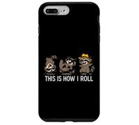 Amoureux des ratons laveurs, c'est comme ça que je fais rouler les garçons et les filles Coque pour iPhone 7 Plus/8 Plus