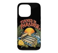 Amoureux des Sardines en Paradis Design Tropical Coque pour iPhone 13 Pro
