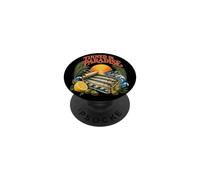 Amoureux des Sardines en Paradis Design Tropical PopSockets PopGrip Adhésif