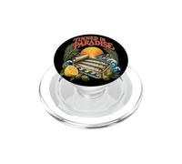 Amoureux des Sardines en Paradis Design Tropical PopSockets PopGrip pour MagSafe