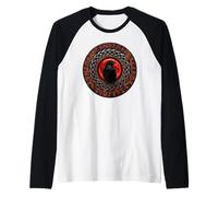 Amoureux des Vikings scandinaves drôles, Mythe Nordique, Corbeau Manche Raglan