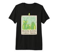 Amoureux d'insectes en prière avec Photo de Famille Mantis T-Shirt Haut de Gamme