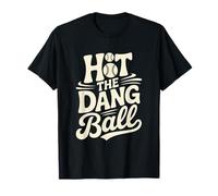 Amoureux du baseball rétro Funny Hit the Dang Ball pour les fans T-Shirt