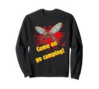 Amoureux du camping moustique Sweatshirt