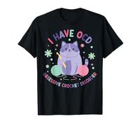 Amoureux du Crochet Knitting I Have OCD Obsessive Crochet Trouble T-Shirt