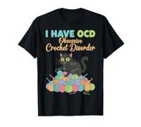 Amoureux du Crochet Tricoter I OCD Obsessive Crochet Trouble T-Shirt