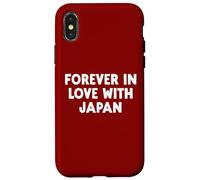 Amoureux du Japon pour Toujours Coque pour iPhone X/XS