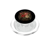 Amoureux du Jardin de Bouquets Floraux Vintage PopSockets PopGrip pour MagSafe