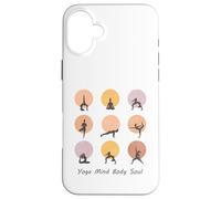 Amoureux du Yoga Mind Body Soul Coque pour iPhone 16 Plus