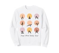 Amoureux du Yoga Mind Body Soul Sweatshirt