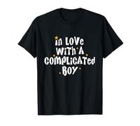 Amoureux d'un garçon compliqué, Petite Amie Romantique en désordre T-Shirt