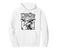 Amoureux Vache Moo-Hoo Humour Drole Motif Humoristique Vache Sweat à Capuche